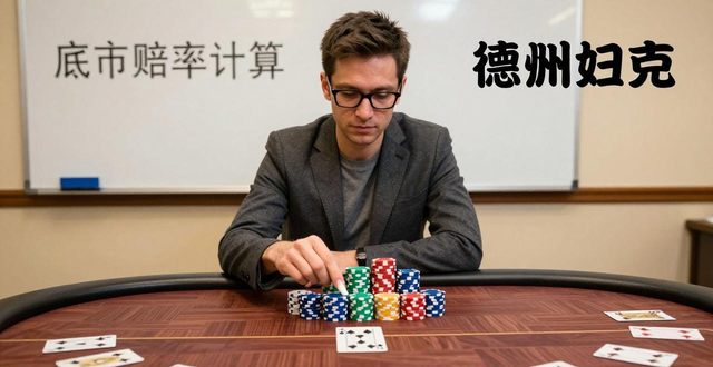 德州扑克押注必看！底池赔率+价值下注，从新手变高手