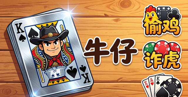 德州扑克新手必看：枪口、偷鸡、诈唬等叫法一文讲清