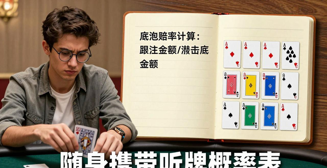 德州扑克怎么玩？新手必看策略与技巧，心理博弈加概率