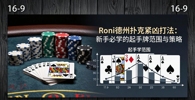 Roni德州扑克紧凶打法:新手必学的起手牌范围与策略 Roni德州扑克紧凶打法:新手必学的起手牌范围与策略