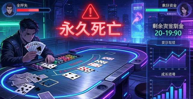 当德州扑克遇上Roguelike:一把输赢决定生死,你敢玩吗? 当德州扑克遇上Roguelike:一把输赢决定生死,你敢玩吗?