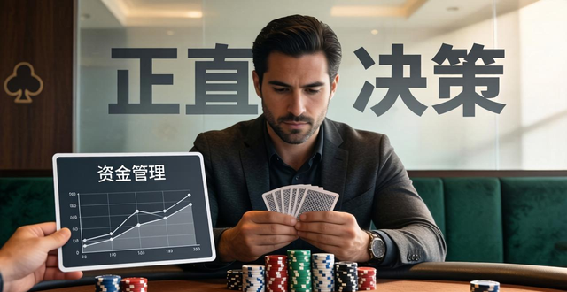 德州扑克正直怎么用？牌桌形象好才能长期盈利