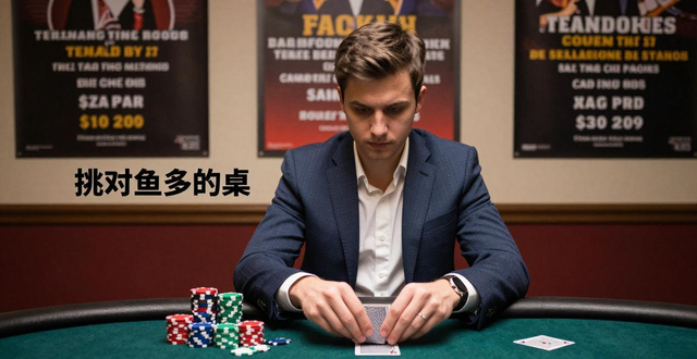 挑对鱼多的德州扑克桌 盈利效率比技术更关键