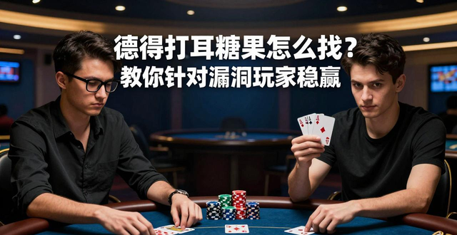 德州扑克糖果怎么找？教你针对漏洞玩家稳赢