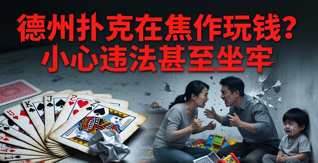 德州扑克在焦作玩钱？小心违法甚至坐牢