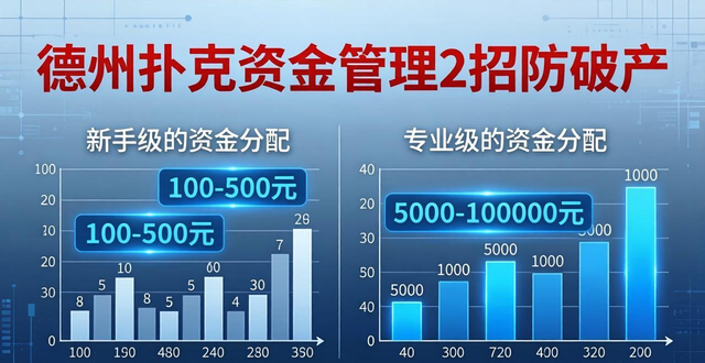 德州扑克怎么用钱?资金管理2招防破产 德州扑克怎么用钱?资金管理2招防破产