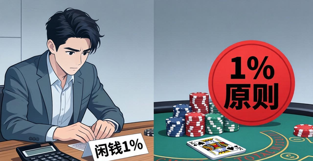 德州扑克额度怎么定？新手用闲钱的1%最稳妥