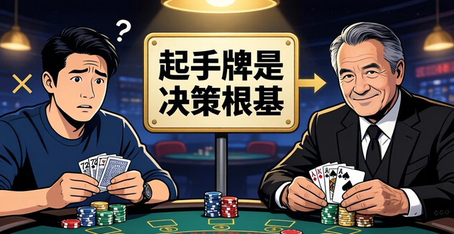 德州扑克demo只是练手 真玩必须懂位置和规则