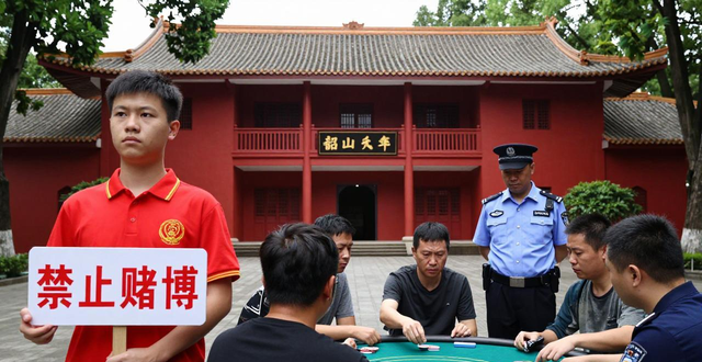 韶山红色圣地，怎能容德州扑克赌博玷污？
