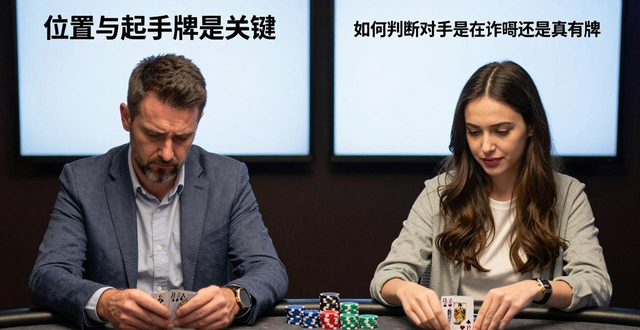 德州扑克端游新手入门 位置与起手牌是关键