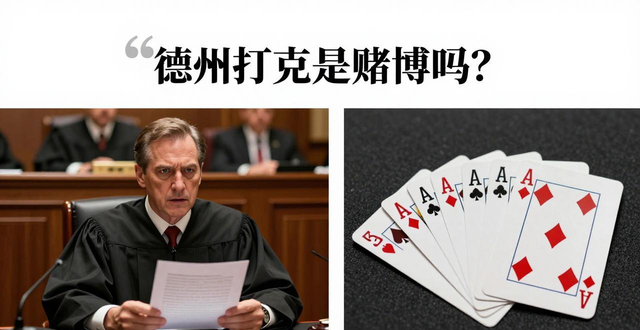 德州扑克是赌博吗？律师辩护要点：区分技术与运气