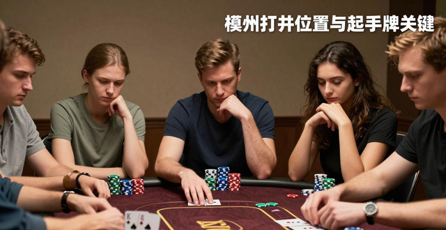 6人德州扑克怎么玩？位置和起手牌是关键