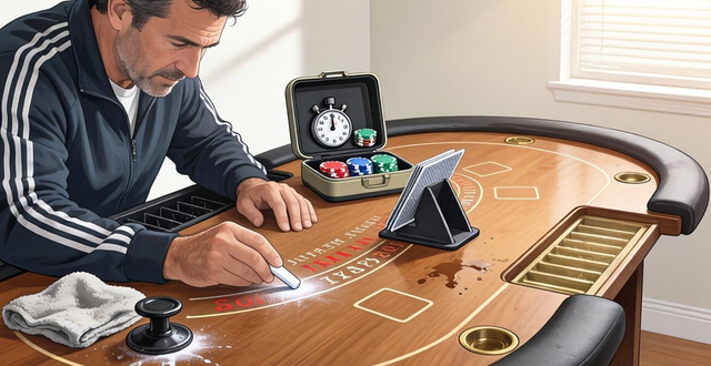 德州扑克桌安装教程：手把手教你装好台面布和配件