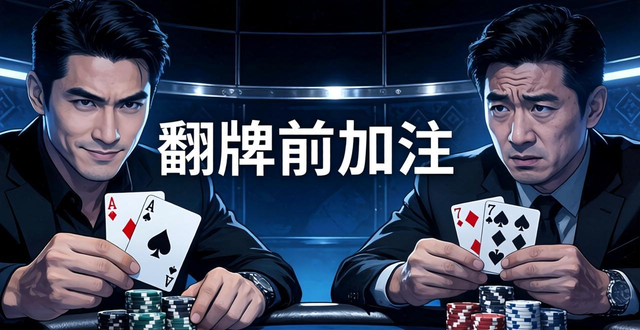 AA德州扑克怎么打？翻牌前加注，翻牌后谨慎，别把好牌打废