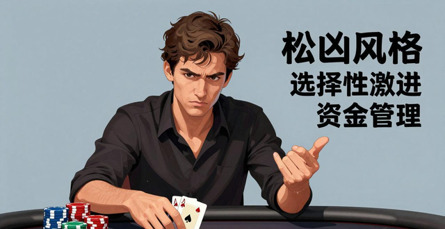 德州扑克tilly真不是靠运气 松凶风格这样学