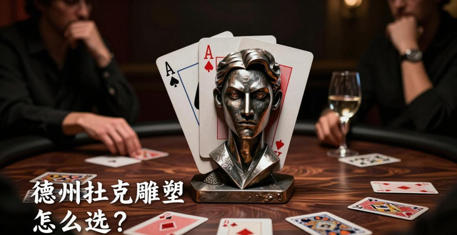 德州扑克雕塑怎么选？看懂牌桌心理博弈的视觉密码