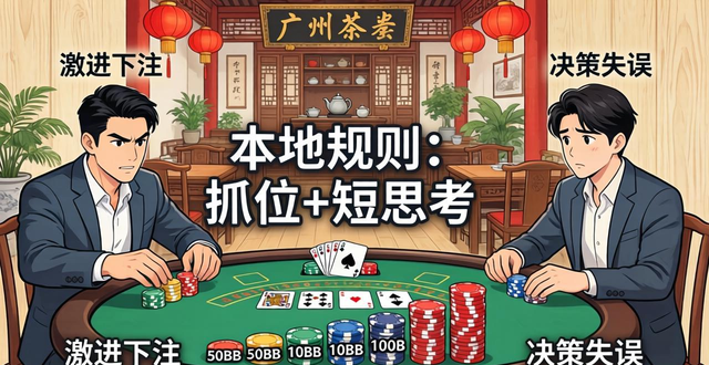 广州德州扑克线下局在哪玩？本地规则与避坑指南