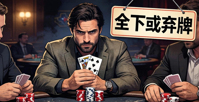 比赛后期筹码不足20BB?掌握短打策略,全下或弃牌是关键 比赛后期筹码不足20BB?掌握短打策略,全下或弃牌是关键