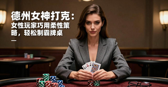 德州女神扑克:女性玩家巧用柔性策略,轻松制霸牌桌 德州女神扑克:女性玩家巧用柔性策略,轻松制霸牌桌
