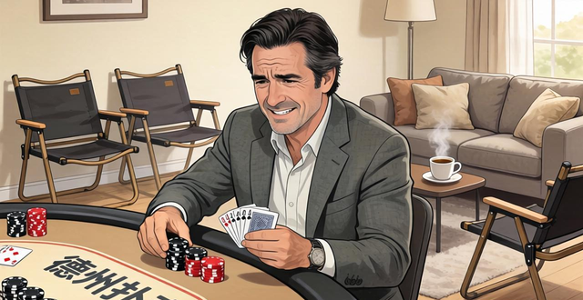 德州扑克心态崩了怎么办？3招教你快速调整