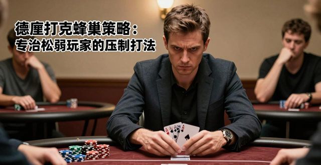 德州扑克蜂巢策略:专治松弱玩家的压制打法 德州扑克蜂巢策略:专治松弱玩家的压制打法