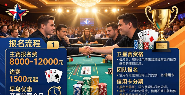 白鹭杯德州扑克报名指南 资格流程全解析