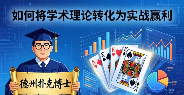 德州扑克博士：新手老手都适用的量化赢牌法