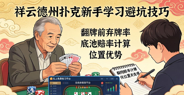 祥云德州扑克新手怎么玩?本地老玩家教你避坑技巧 祥云德州扑克新手怎么玩?本地老玩家教你避坑技巧