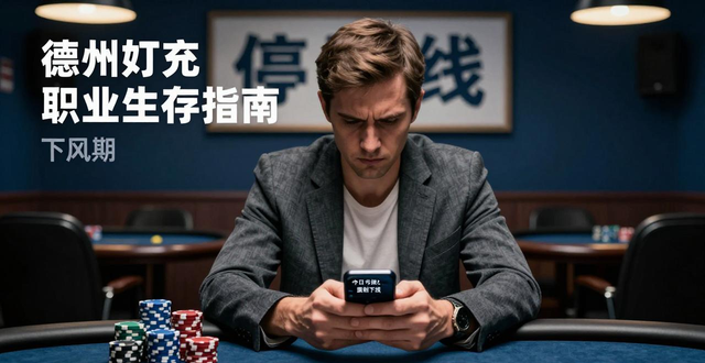德州扑克职业生存指南：资金管理、下风期与生活平衡
