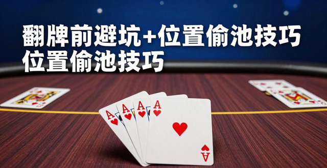 南乐德州扑克怎么玩？翻牌前避坑+位置偷池技巧