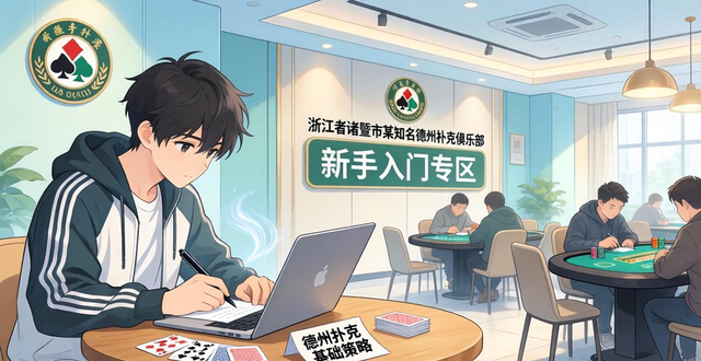 诸暨玩德州扑克去哪？新手入门先学这几点