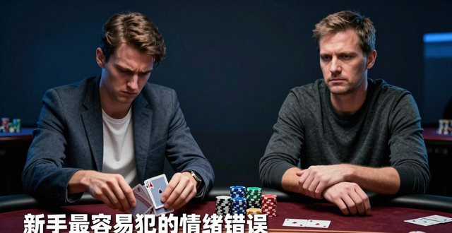 玩德州扑克总输？别只练技术，EQ情绪管理才是关键