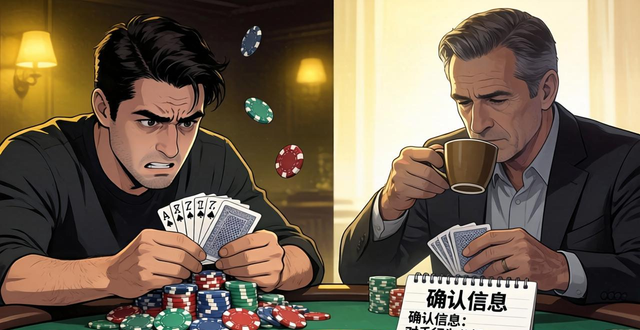 德州扑克总被打脸？别怪运气，是你这2点没做好