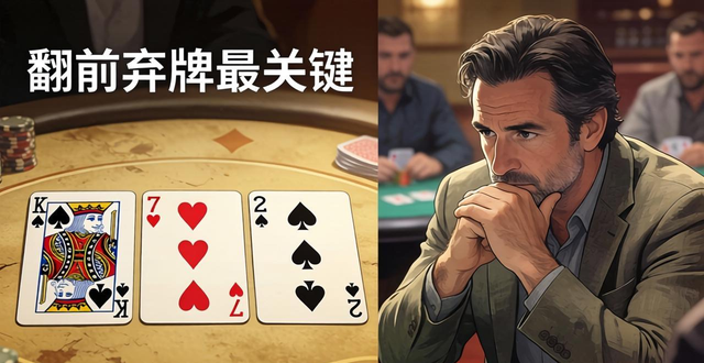 德州扑克速查：翻前弃牌最关键，位置决定怎么玩