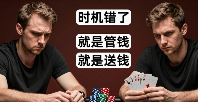 德州扑克故事：诈唬惨案警示，时机错了就是送钱