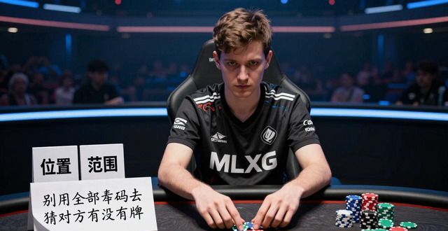 mlxg转型德州扑克水平如何？他的打法技巧值得学吗