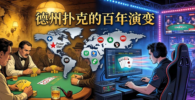 德州扑克百年演变史:从地下牌桌到全球赛事的追溯 德州扑克百年演变史:从地下牌桌到全球赛事的追溯