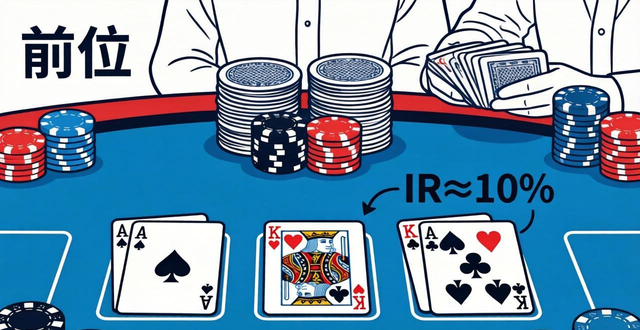 德州扑克IR是什么意思？新手入池率这样调稳赢