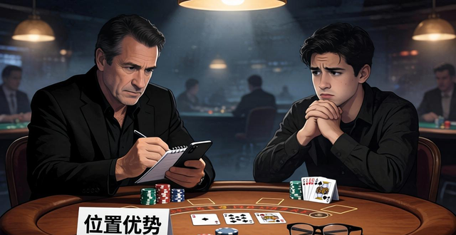 玩好德州扑克，这3个细节决定你的输赢 位置优势、识破马脚