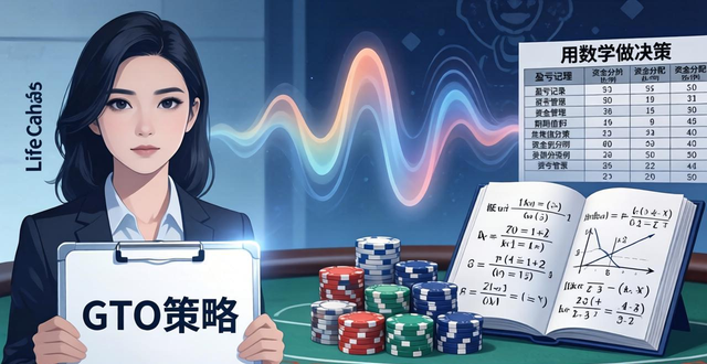 跟lifecoach学德州扑克GTO打法：告别凭感觉，用数学做决策