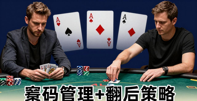 德州扑克后期怎么打?筹码管理+翻后策略,短码中码这样操作 德州扑克后期怎么打?筹码管理+翻后策略,短码中码这样操作
