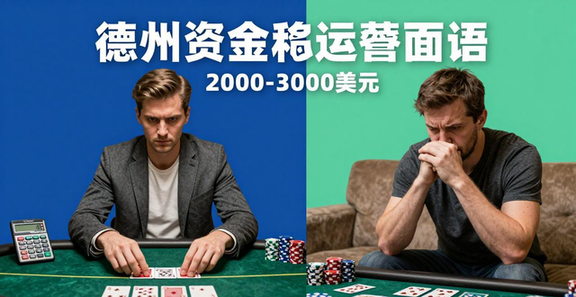 德州扑克新手必看！资金管理+读牌技巧，告别低级失误