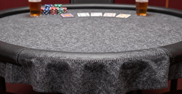 德州扑克桌布怎么选?锁边扎实耐用好打理 德州扑克桌布怎么选?锁边扎实耐用好打理