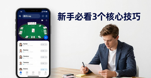 娱乐德州扑克App怎么选？新手必看3个核心技巧