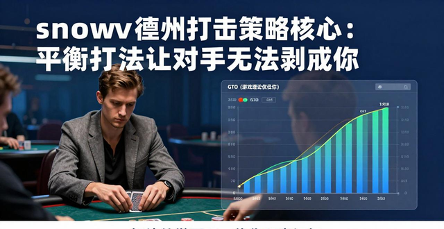 snow德州扑克策略核心：平衡打法让对手无法剥削你