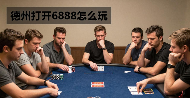 德州扑克6888怎么玩？6人桌8人桌区别和打法技巧