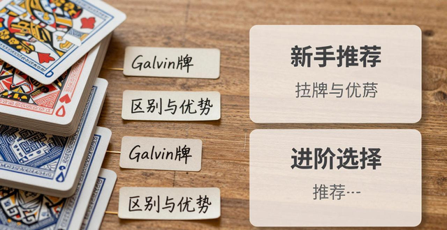 德州扑克新手怎么选Galvin牌？区别和优势一次讲清