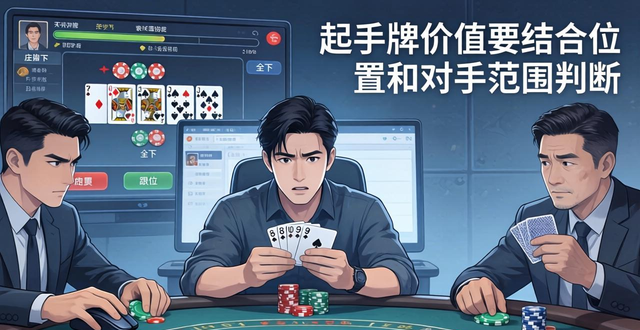 德州扑克线上实战案例:选平台打边缘牌,新手必看细节 德州扑克线上实战案例:选平台打边缘牌,新手必看细节