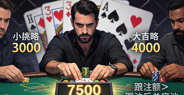 德州扑克安踢不是门票！学会这招偷盲多赢钱