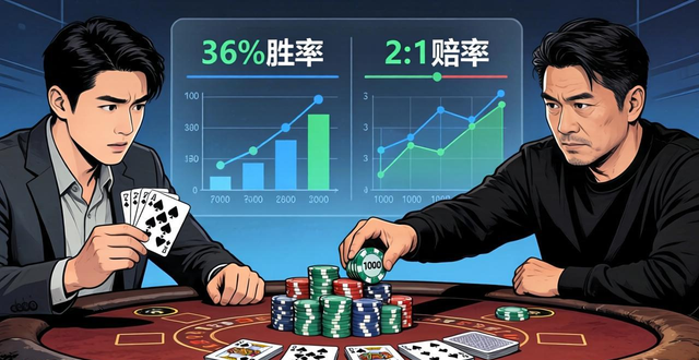 德州扑克4同化别只当听牌！这样玩胜率飙升